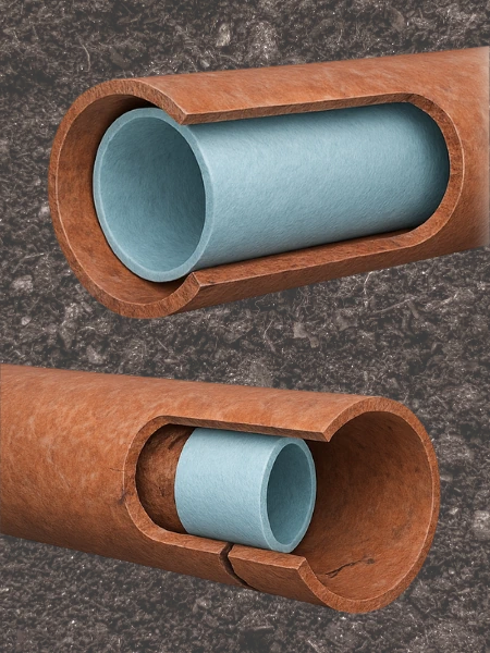 Unterschied Inliner vs. Kurzliner bei Rohrsanierungen in Nürnberg